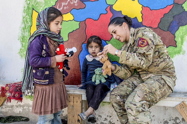 Những khoảnh khắc xúc động trong đời binh nghiệp của binh sĩ Mỹ